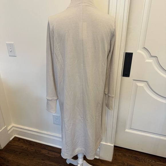 Splendid Open Front Shawl Collar Cardigan Duster Coatigan Fleece Knit NEW - Picture 4 of 7